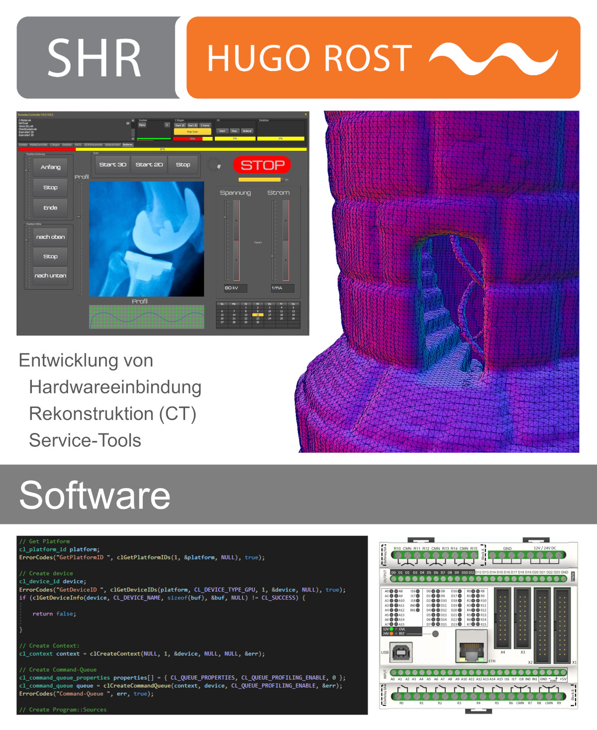 Software Hugo Rost Röntgentechnik